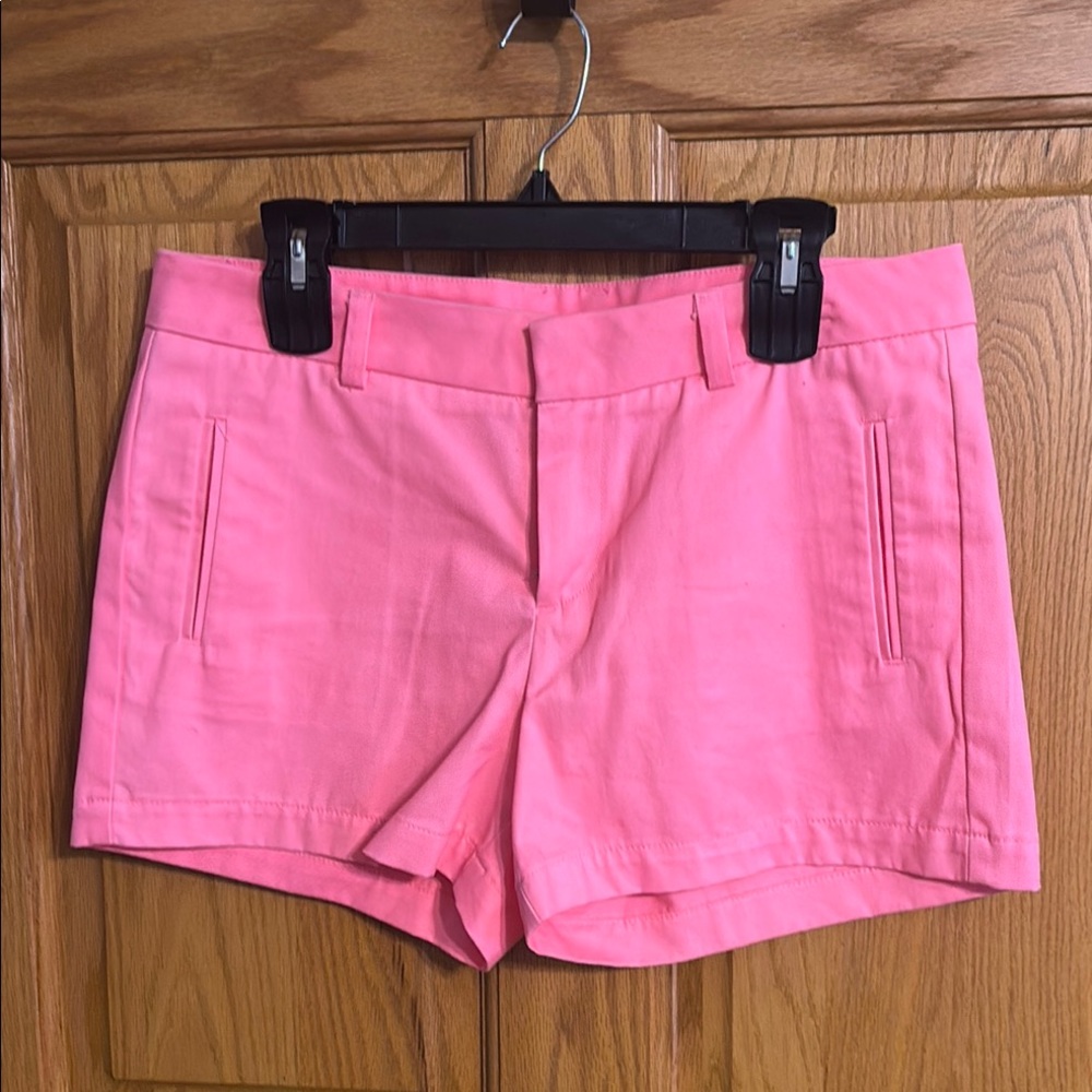 STYLUS Pink High Waist Tailored Summer Shorts